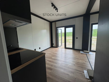 Woonunit 38m² – 6x6,4m geschakeld – 1 slaapkamer - RO