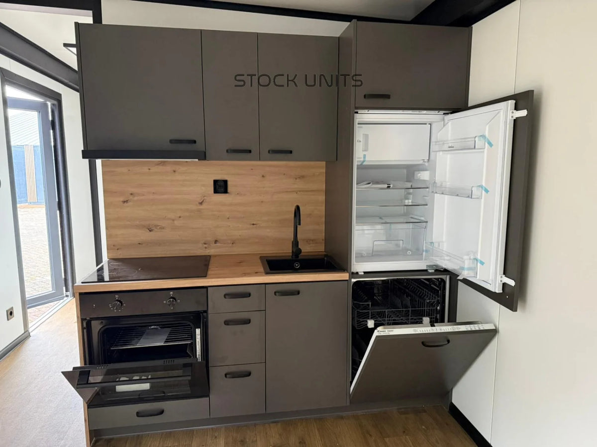 Mantelzorgwoning 13x3,2m 42m2 - 1 slaapkamer (PL) - Direct leverbaar