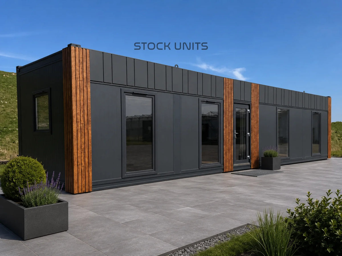 Woonunit 42m² (13x3,2m) - 2 slaapkamers - RO