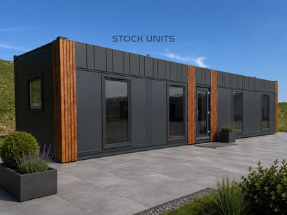 Woonunit 42m² (13x3,2m) - 2 slaapkamers - RO