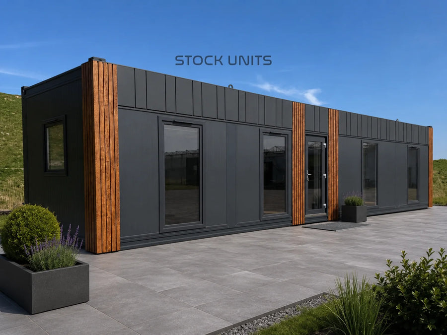 Woonunit 42m² (13x3,2m) - 2 slaapkamers - RO