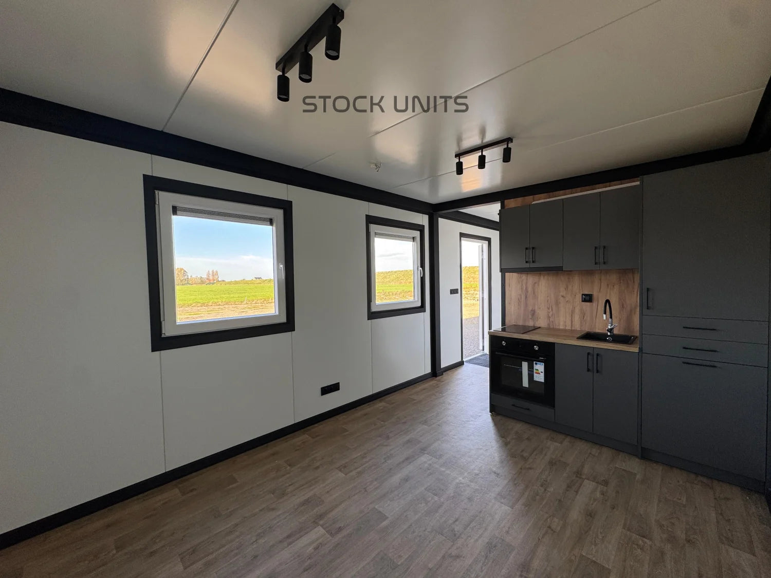 Woonunit 42m2 13x3,2m - 2 Slaapkamers (PL)