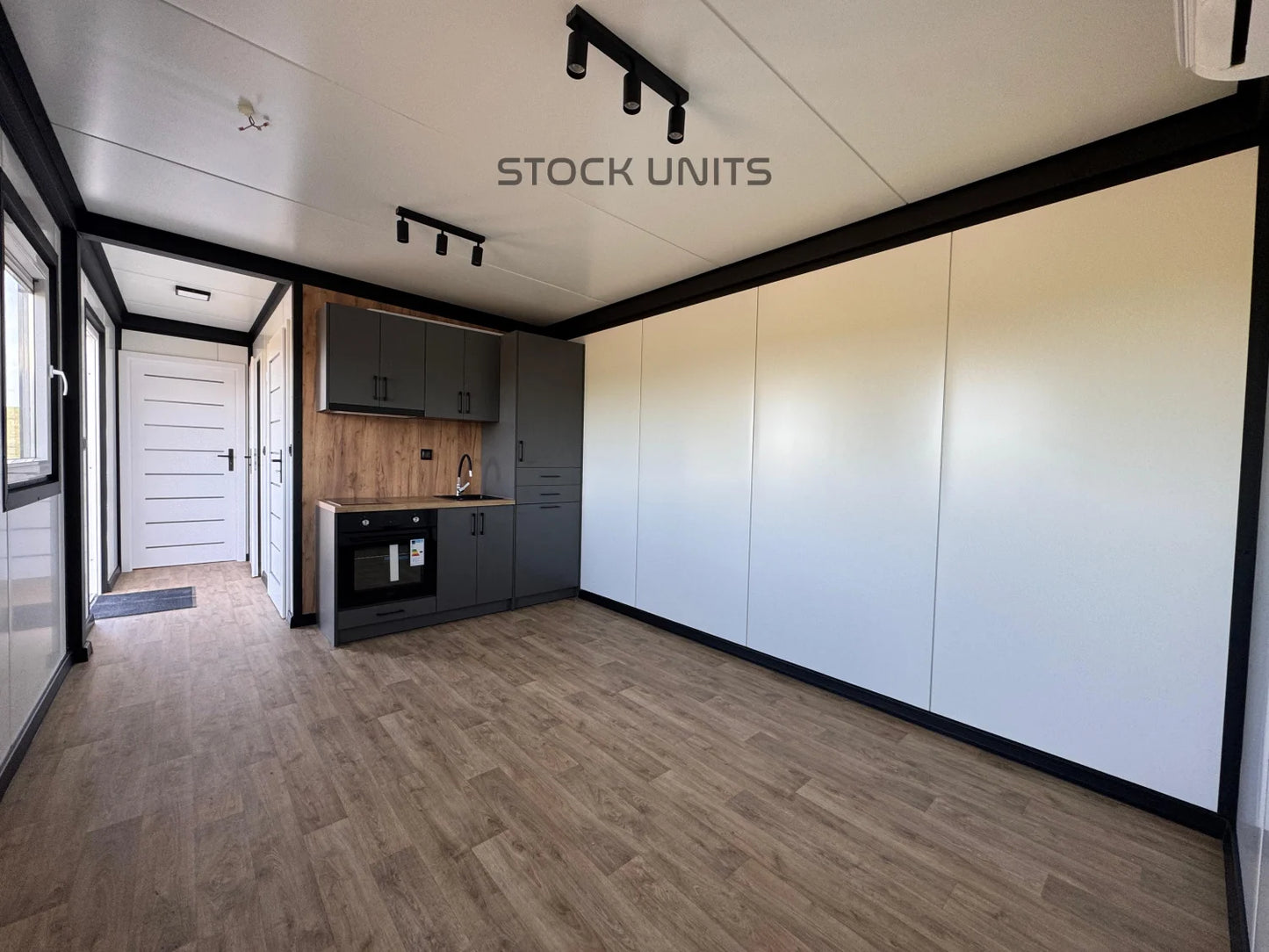 Woonunit 42m2 13x3,2m - 2 Slaapkamers (PL)