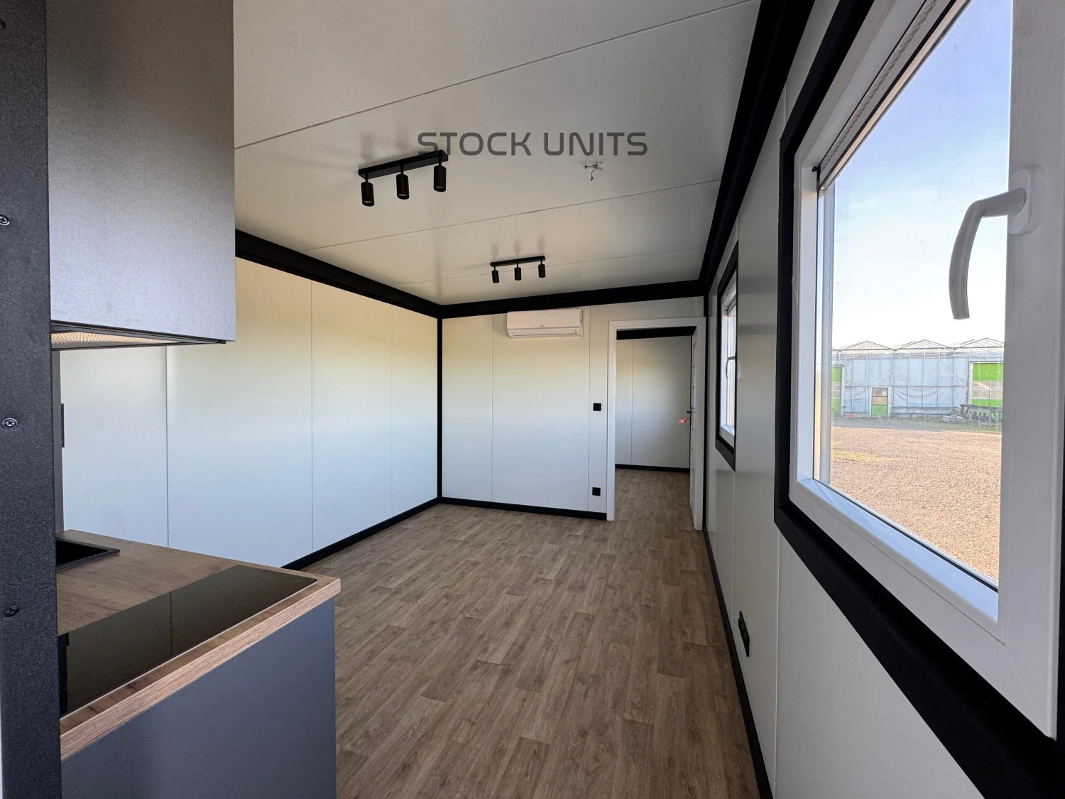 Woonunit 42m2 13x3,2m - 2 Slaapkamers (PL)