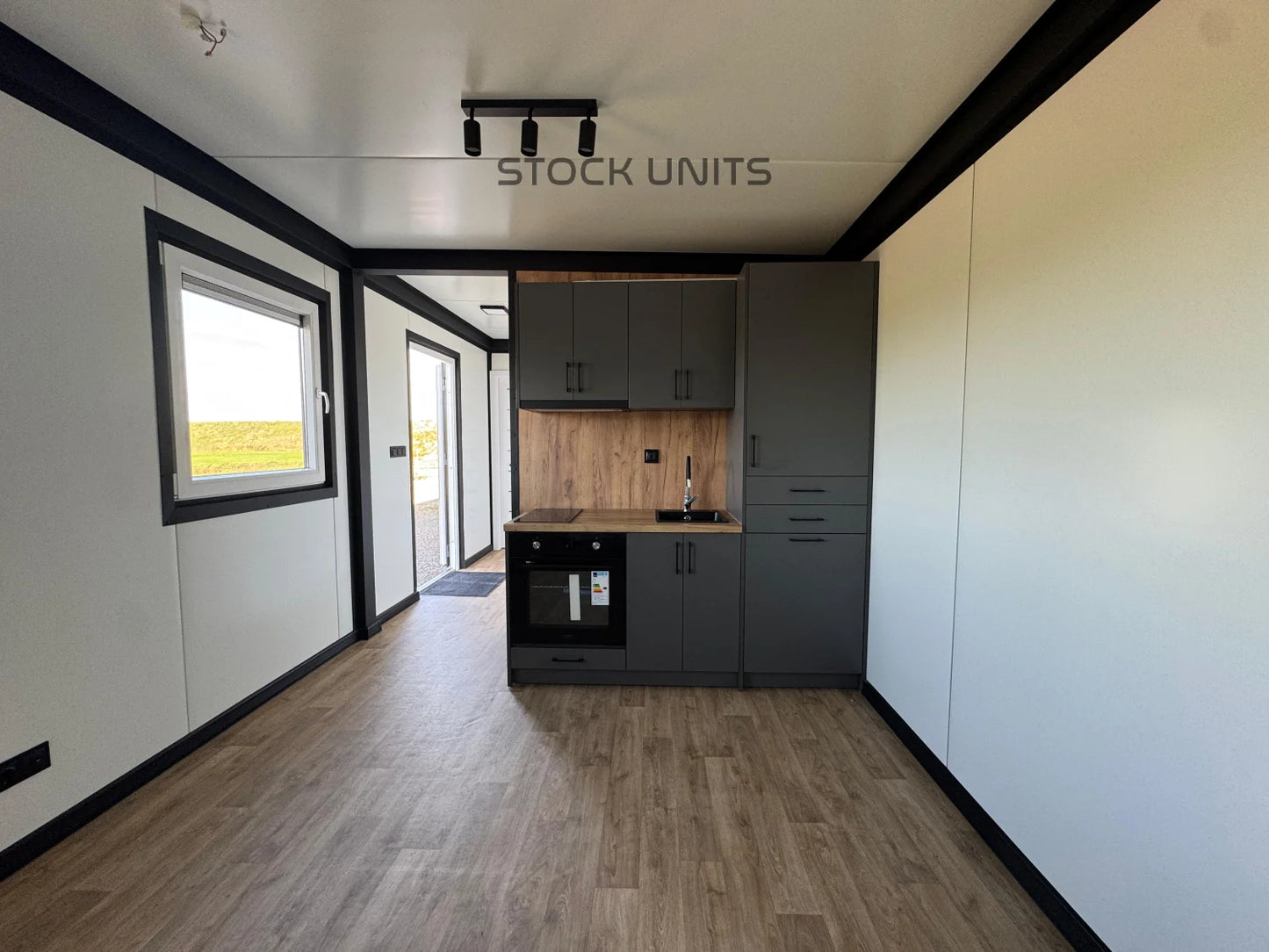 Woonunit 42m2 13x3,2m - 2 Slaapkamers (PL)