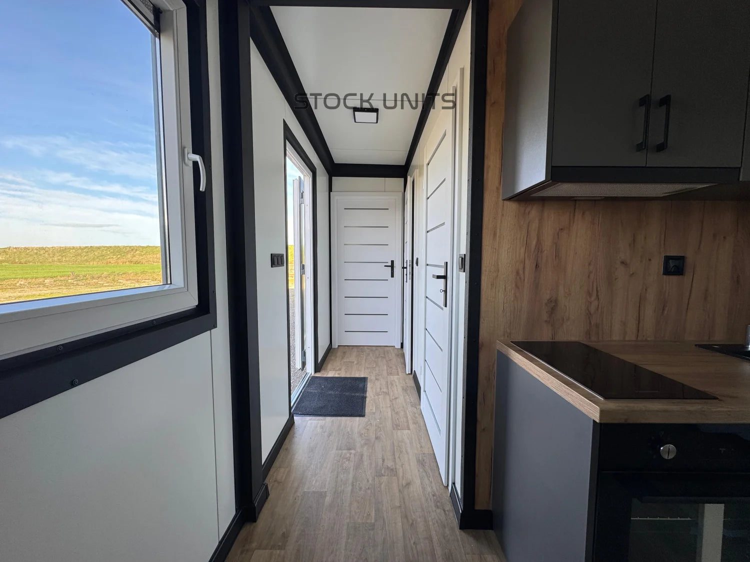 Woonunit 42m2 13x3,2m - 2 Slaapkamers (PL)