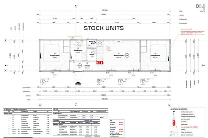 Woonunit 13X3 2M (Snf & Overheids Normering)