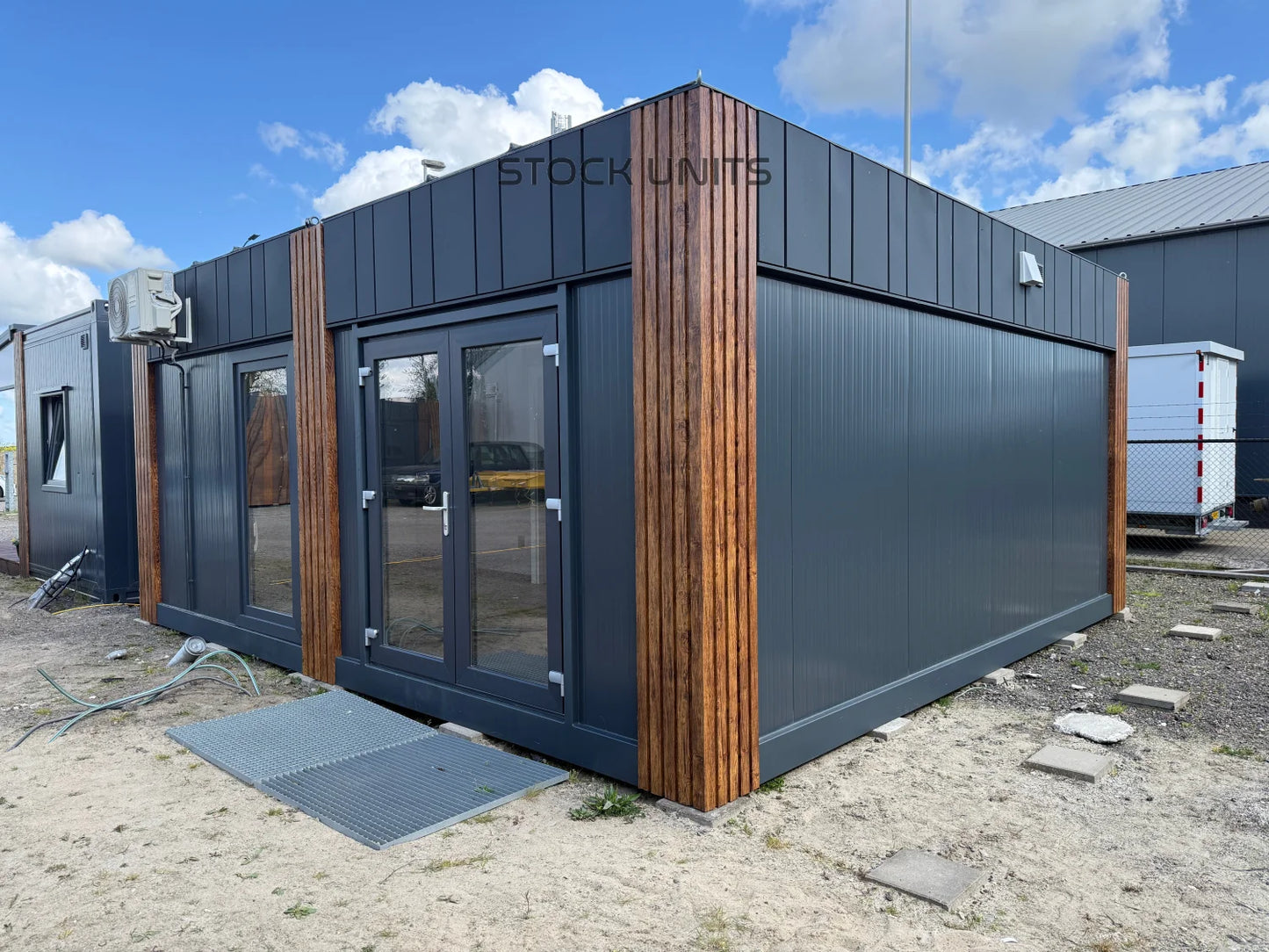 Woonunit RO 6x6,4m (geschakeld)