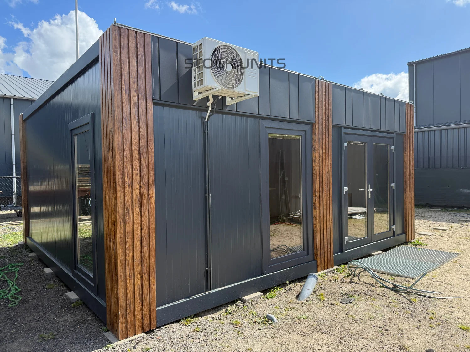 Woonunit RO 6x6,4m (geschakeld)