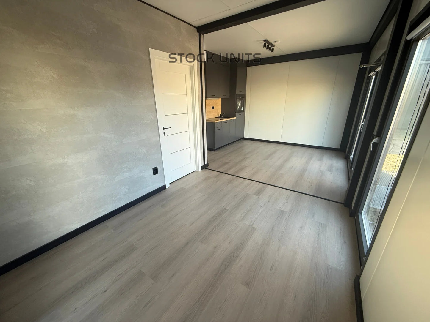 Woonunit RO 6x6,4m (geschakeld)