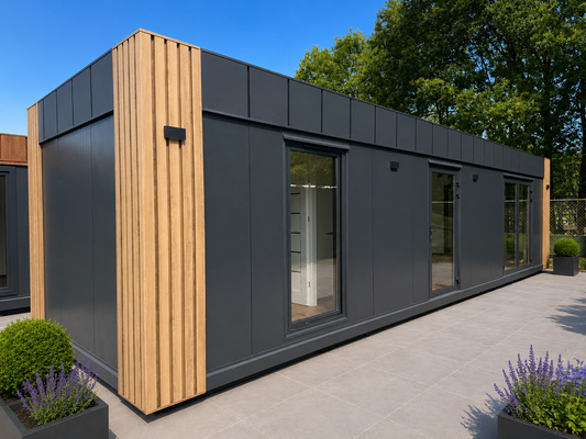 Woonunit 35m² (11x3,2m) - 1 slaapkamer - PL