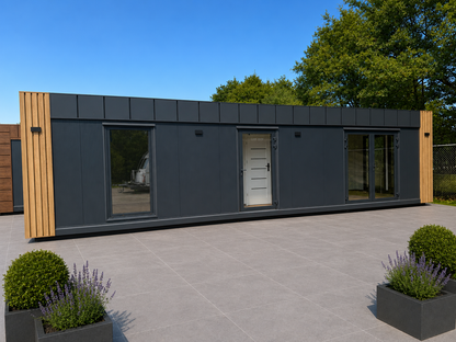 Woonunit 35m² (11x3,2m) - 1 slaapkamer - PL