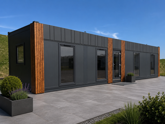 Woonunit 42m² (13x3,2m) - 2 slaapkamers - RO